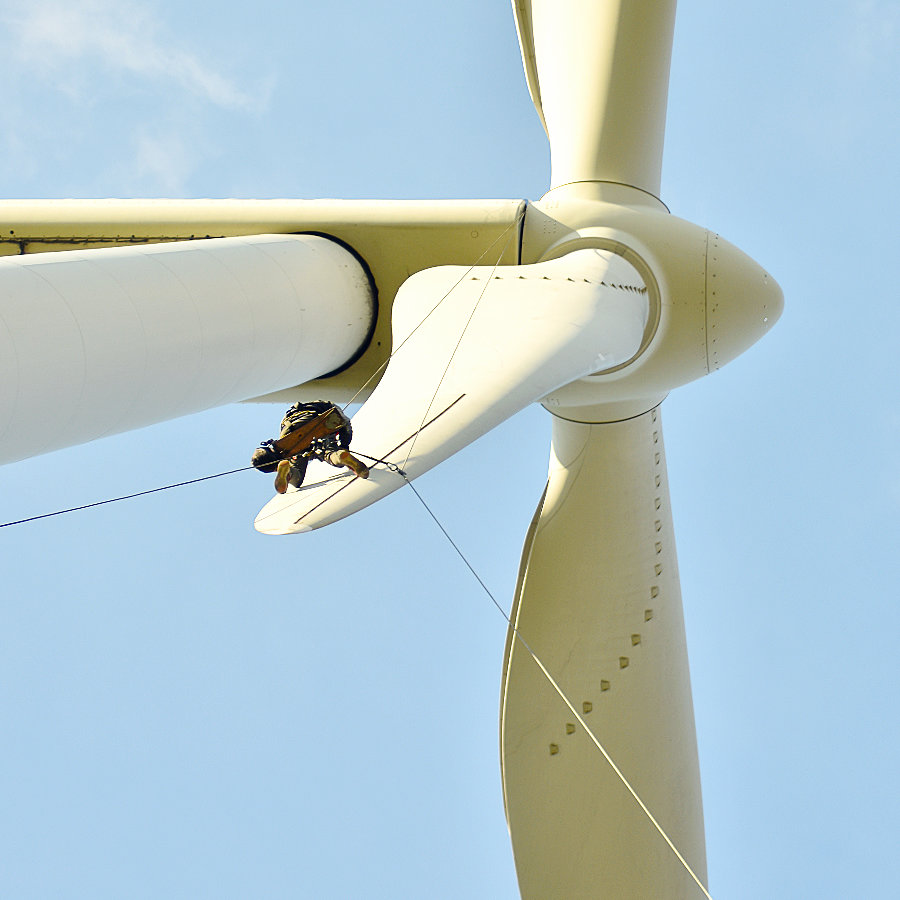 Údržba větrných elektráren
